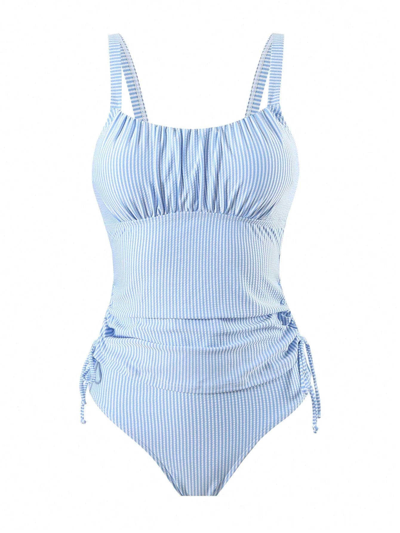 Tankini Plissado com Nó Lateral - imagem 19