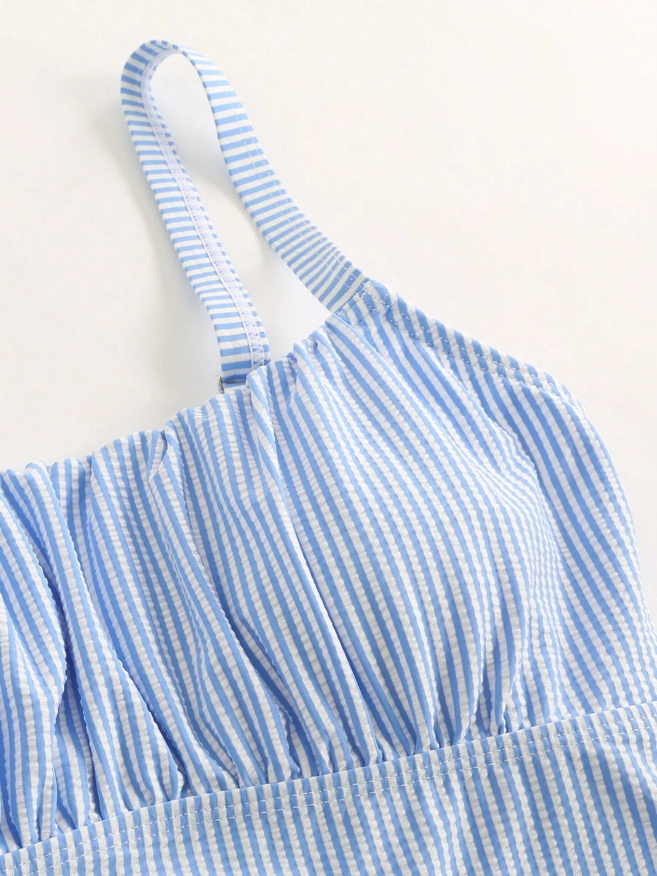 Tankini Plissado com Nó Lateral - imagem 20