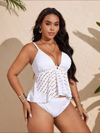 Tankini Plus Size com Fivela