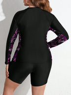 Tankini Plus Size Tropical com Zíper - imagem 2