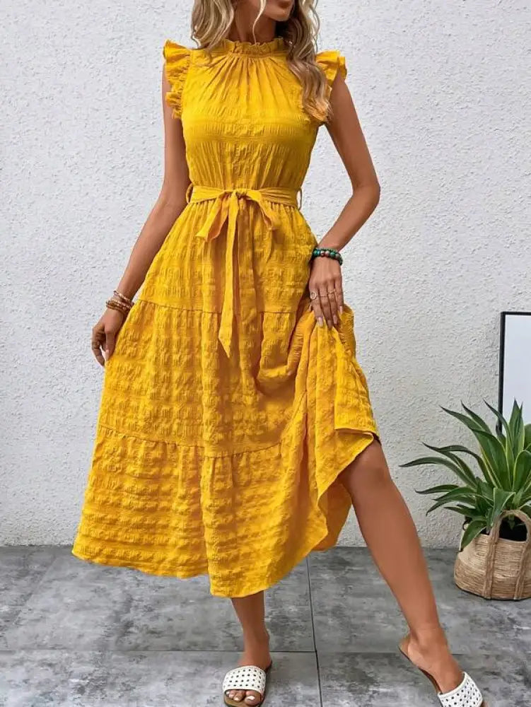 Vestido Acra Amarelo / Pp