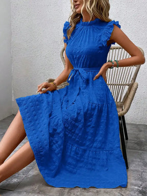 Vestido Acra Azul Royal / P