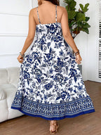 Vestido Longo Plus Size com Fenda - imagem 2