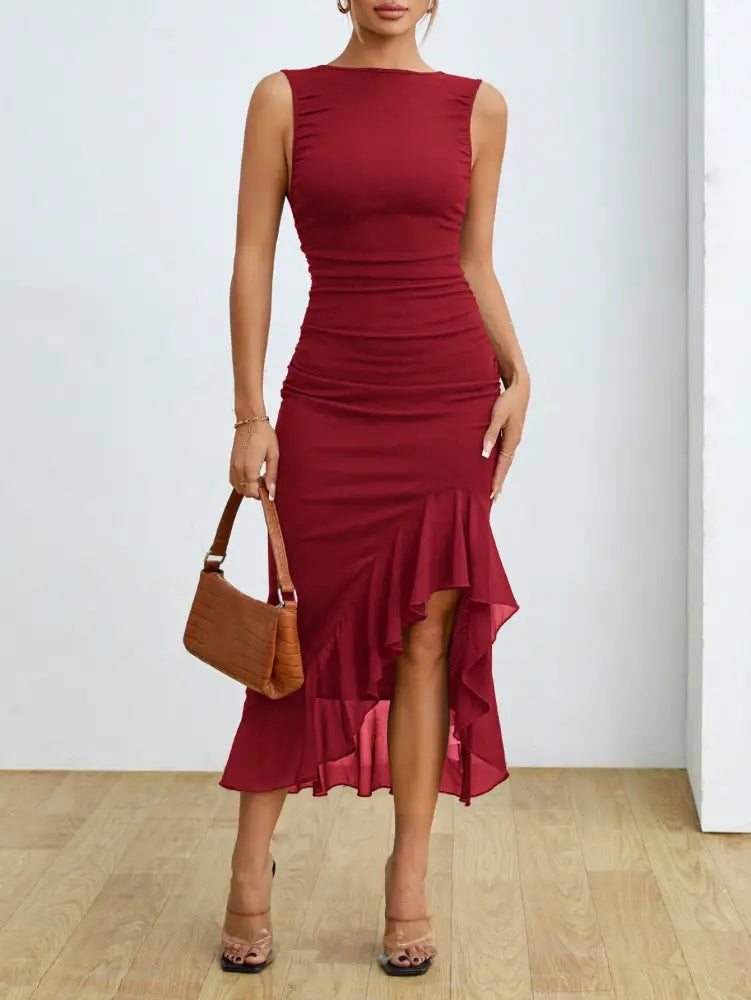 Vestido Mariangela Vermelho / Petite Xxs