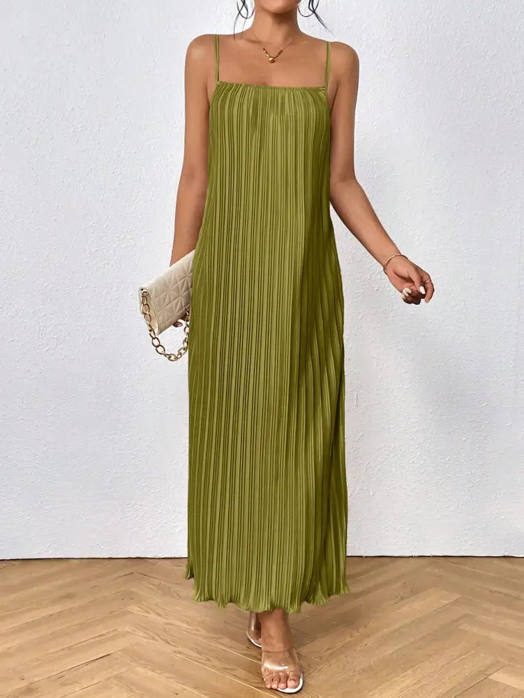 Vestido Marsala Verde / Xs