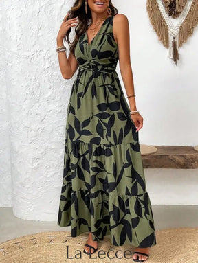 Vestido Perez Verde Militar / Xs