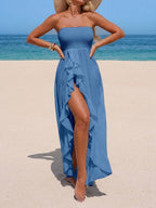 Vestido Saída de Praia Longo com Fenda IMG 16
