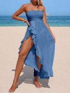 Vestido Saída de Praia Longo com Fenda IMG 19