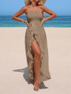 Vestido Saída de Praia Longo com Fenda IMG 21